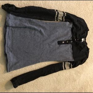 We the free: Free people Henley baseball tee